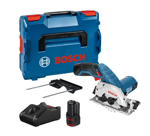 Kit GWS 12V-76 + GKS 12V-26 + 2x 3,0Ah + GAL 12V-40 + L-BOXX