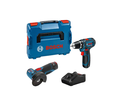 Kit GWS 12V-76 + GKS 12V-26 + 2x 2,0Ah + GAL 12V-40 + L-BOXX