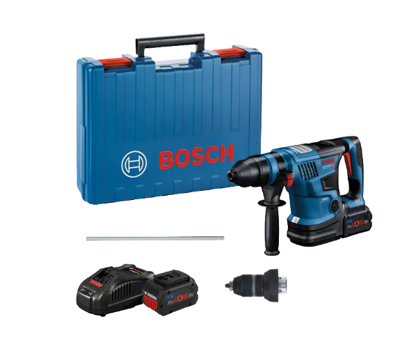 GBH 18V-34 CF 2×5,5Ah ProCORE18V + GAL 1880 CV