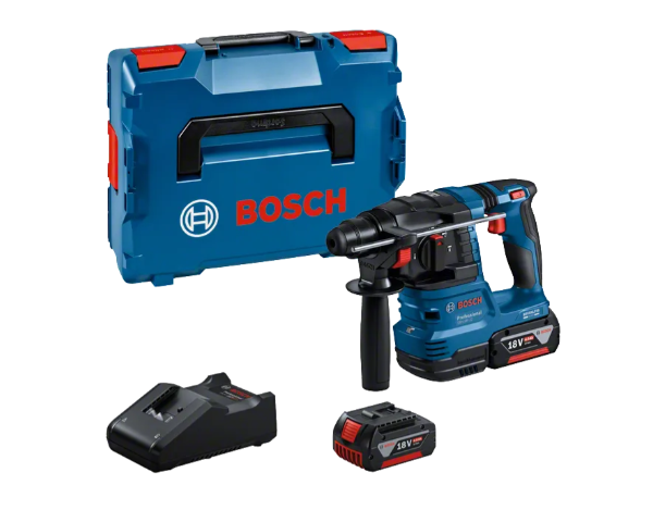 GBH 18V-22 2×4,0Ah + GAL 18V-40 L-BOXX 136 + GDE 18V-12