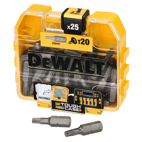 Expositor x20 cajas de 25 puntas T20 25 mm DT7961