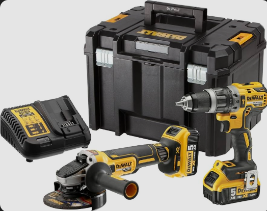 KIT 18V: Percutor Taladro + Amoladora