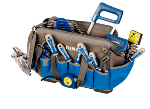 BOLSA CON 73 HERRAMIENTAS 24 LITROS