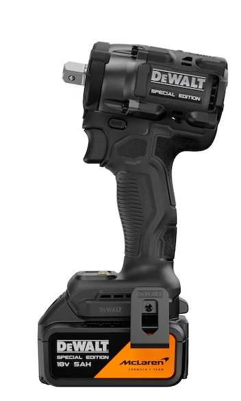 Llave impacto 1/2" 406Nm pin detención con 2 baterías 5Ah