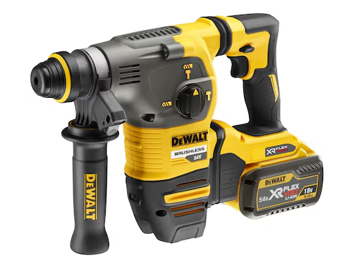 Martillo SDS plus 54V 3.5J con 2 baterías 9Ah