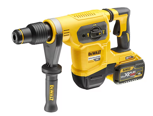 Martillo SDS max 54V 5kg 6.1J con 2 baterías 9Ah