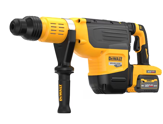 Martillo SDS max 54V 10kg 19.4J con 2 baterías 9Ah