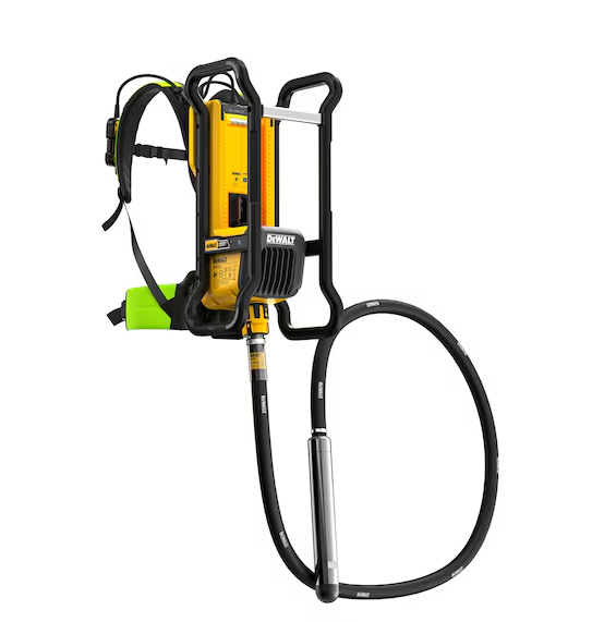 Vibrador hormigón mochila