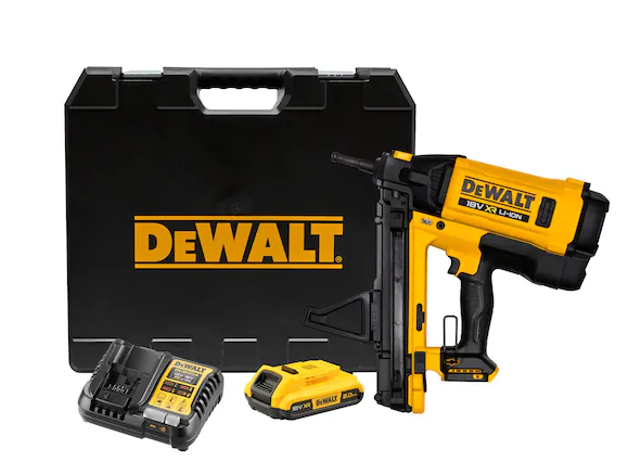 Clavadora gas XR 18V 40mm con batería 2Ah