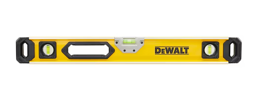 Nivel tubular 60cm doble cara precisión 0.5mm/m