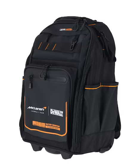 Mochila con ruedas McLaren 28.7L 46 bolsillos