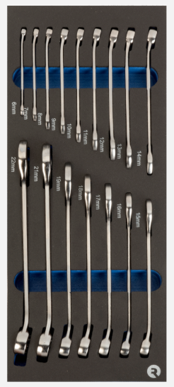 FOAM 16 LLAVES COMBINADAS 1/3