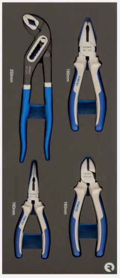 FOAM 4 ALICATES DE ARANDELAS 1/3 180MM