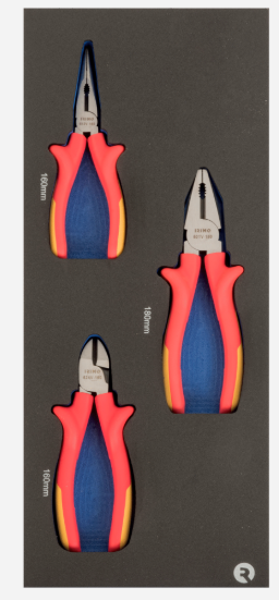 FOAM CON ALICATES Y CORTANTE AISLADOS 1/3