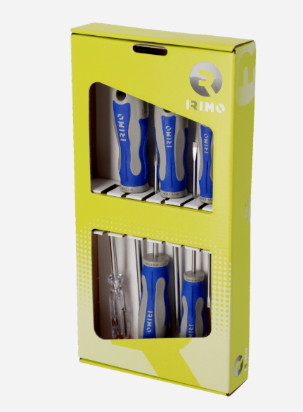 JUEGO 6 DESTORNILLADORES PLANO PHILLIPS