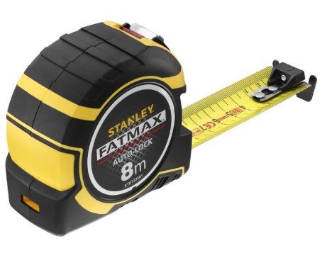 Flexómetro AutoLock 8mx32mm com gancho XL + gancho magnético